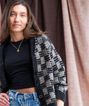 Checkers Cardigan | Knitting Pattern by Lis Smith | Brooklyn Tweed