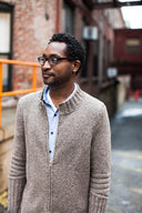 Chicane Cardigan | Knitting Pattern by Cookie A