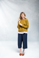 Docklight Pullover | Knitting Pattern by Julie Hoover