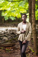 Feather Cardigan | Knitting Pattern by Véronik Avery