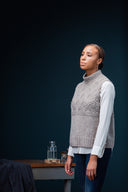 Marte Vest | Knitting Pattern by Gudrun Johnston