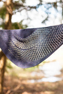 Moon & Stars Shawl | Knitting Pattern by Shui Kuen Kozinski