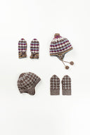 Pinwheel Hat & Mittens | Knitting Pattern by Véronik Avery