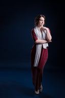 Ravine Stole | Knitting Pattern by Sandhya Shandangi