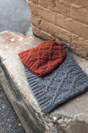 Scrollwork Hat & Cowl | Knitting Pattern by Irina Dmitrieva
