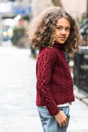 Vika (For Kids) Pullover | Knitting Pattern by Véronik Avery