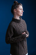 Vika Cable Pullover | Knitting Pattern by Véronik Avery | Brooklyn Tweed