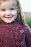 Wee Levenwick Cardigan | Knitting Pattern by Gudrun Johnston